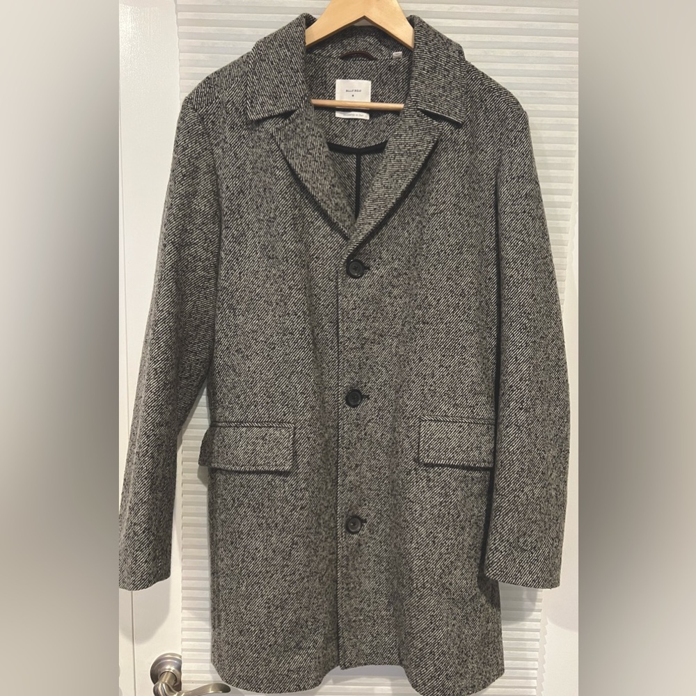Billy Reid- Car Coat/Top Coat - Made in Italy